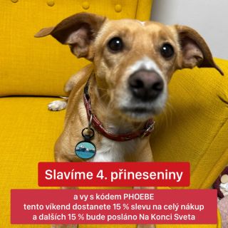 Black Friday je teď všude 😊 ALE... Ale pro mě je teď důležitější, že s mojí milovanou Phoebe slavíme 4 roky přinesenin z...